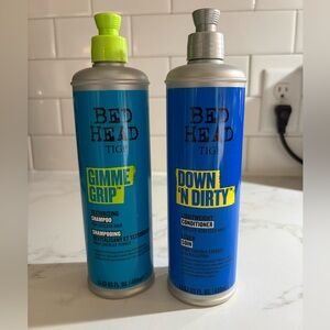 Brand New - Bed Head Gimme Grip Shampoo and Down N Dirty Conditioner